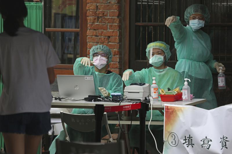 Taiwan struggles with testing backlog amid largest outbreak