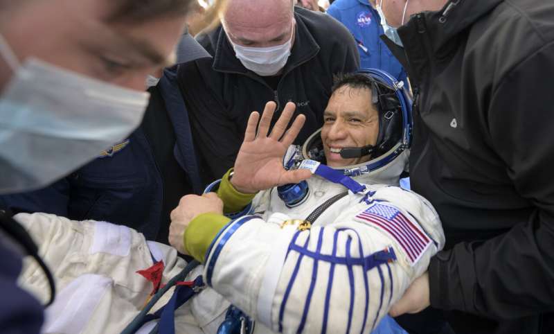 Cosmonauts Return from Longest Space Mission