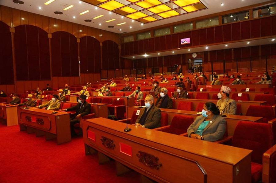 Upper House meeting: Lawmakers against making parliament prisoner of indecision