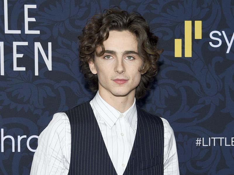 Timothée Chalamet to play Willy Wonka in origin story