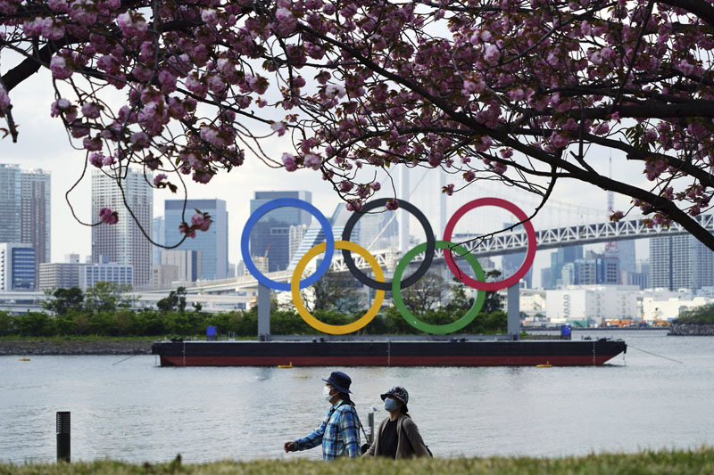 Things starting to stir at Tokyo Olympic venues