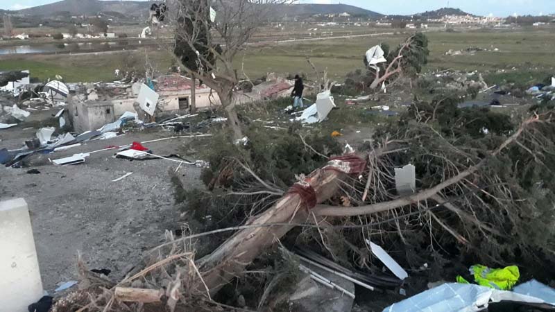 Tornado hits Turkish town, injuring 16 people