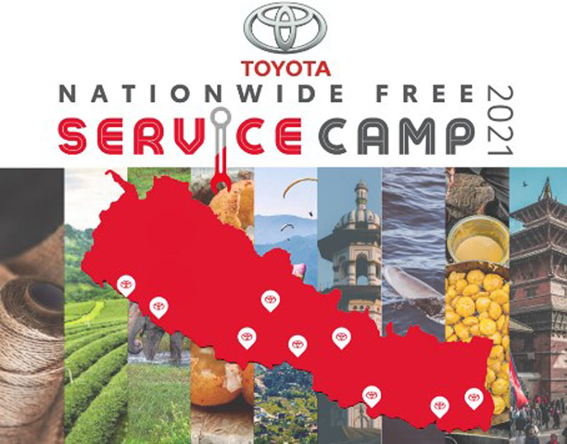 Toyota’s nationwide free service camp