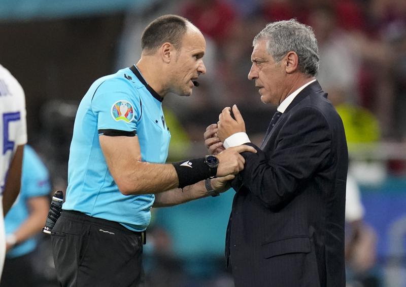 UEFA praises match officials at Euro 2020