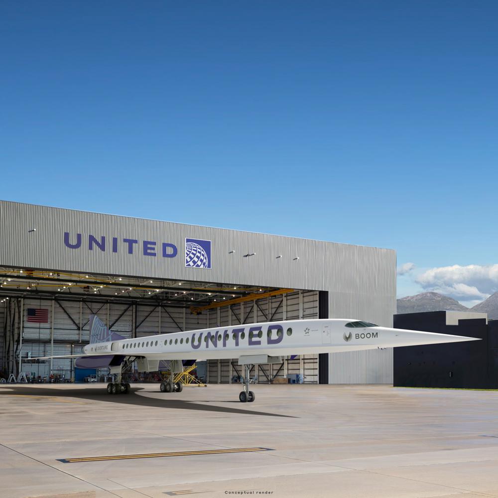 United Airlines sees a supersonic future