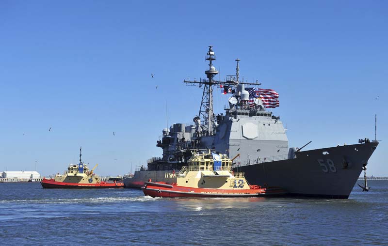 2 US Navy warships in Mideast affected by coronavirus