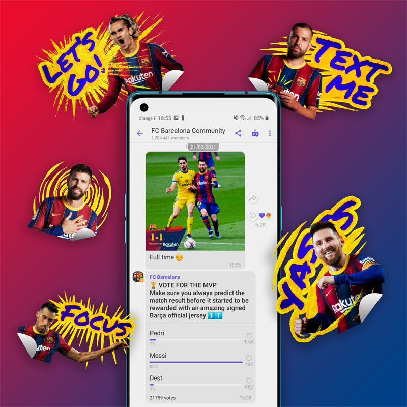 Rakuten Viber unveils 2021 initiatives for FC Barcelona partnership