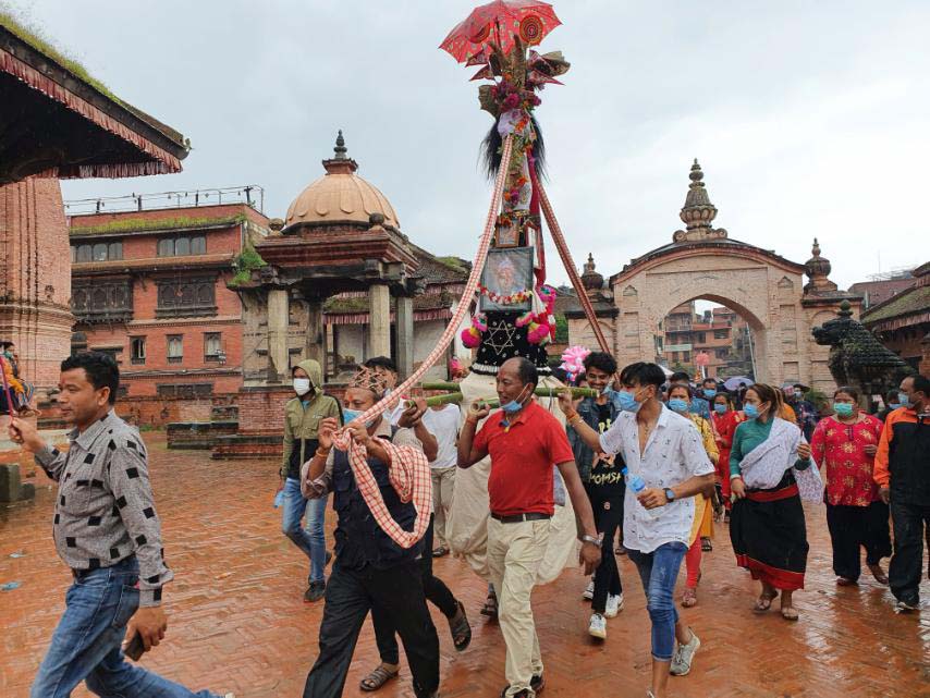 Gaijatra Festival concluded today in Bhaktapur