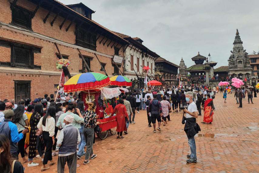 In Pictures: ‘Samparu’ celebration in Bhaktapur