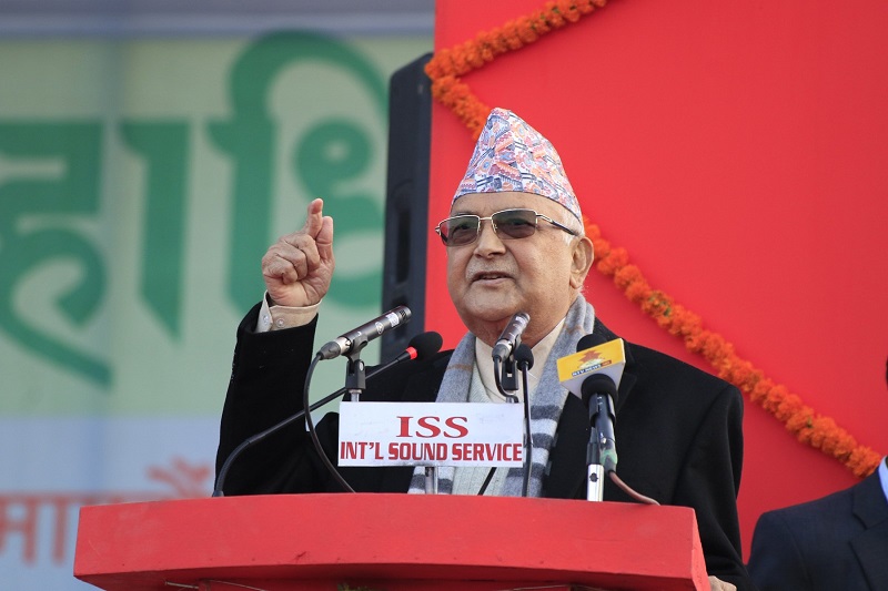 UML leads development and prosperity: Chairman Oli