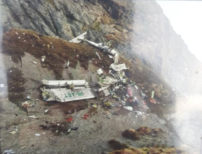 Missing plane found crashed at Sanosware, Thasang-2 in Mustang