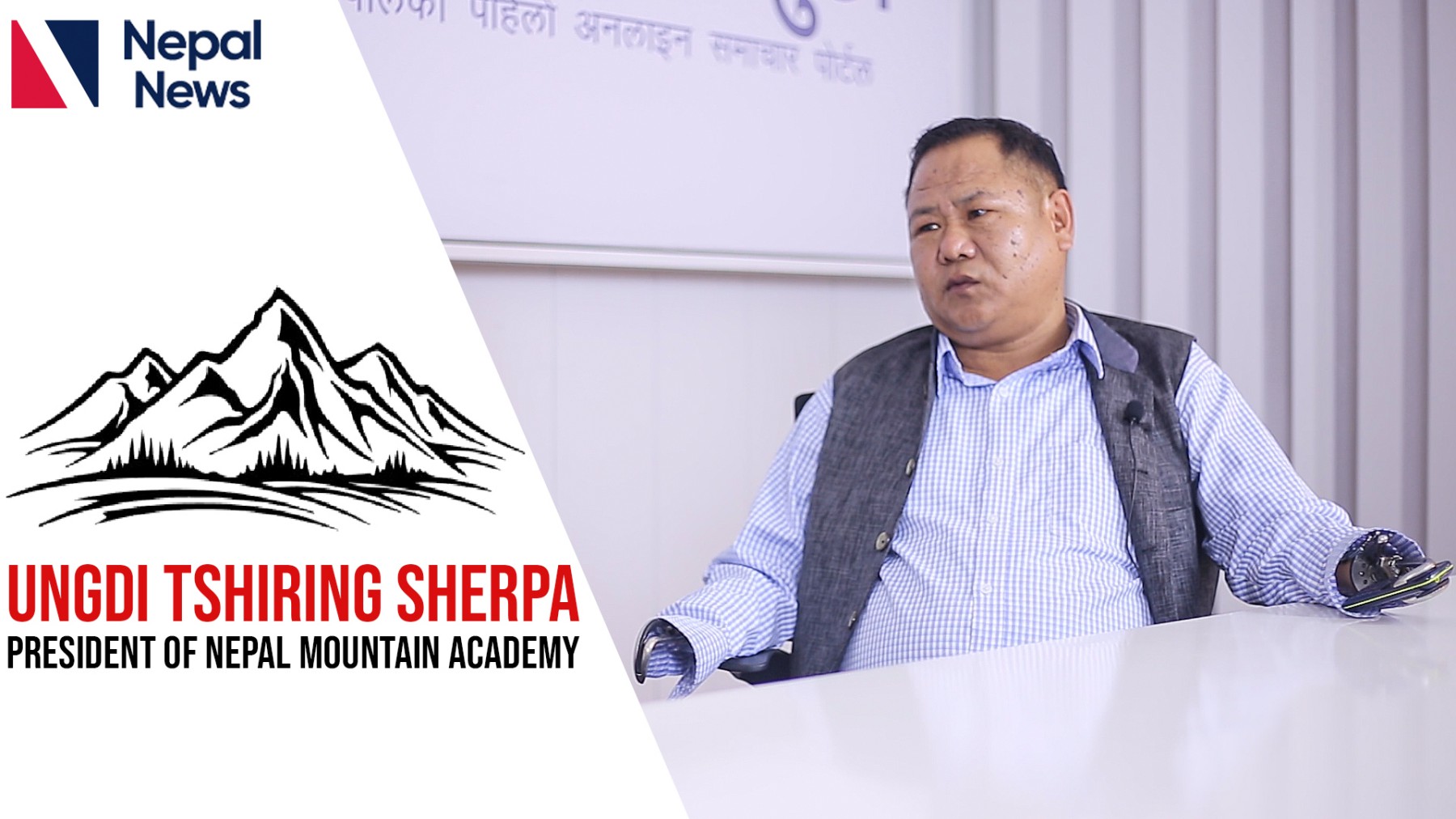 Story of a hardworking Sherpa without hands