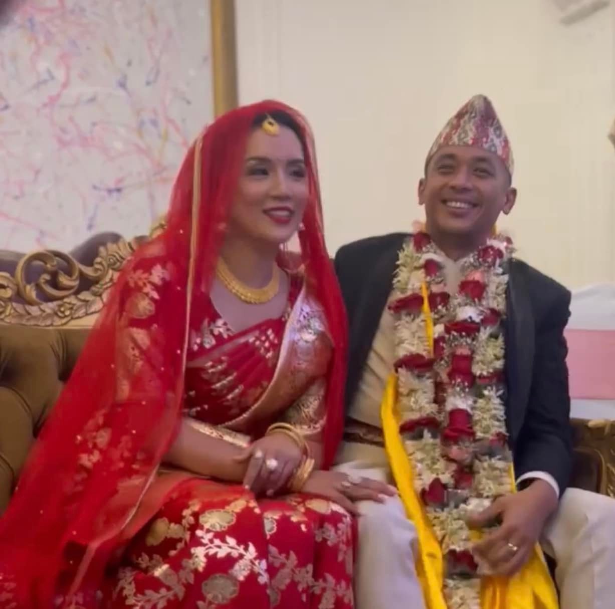 Miss Nepal Sadiccha married to Rahul