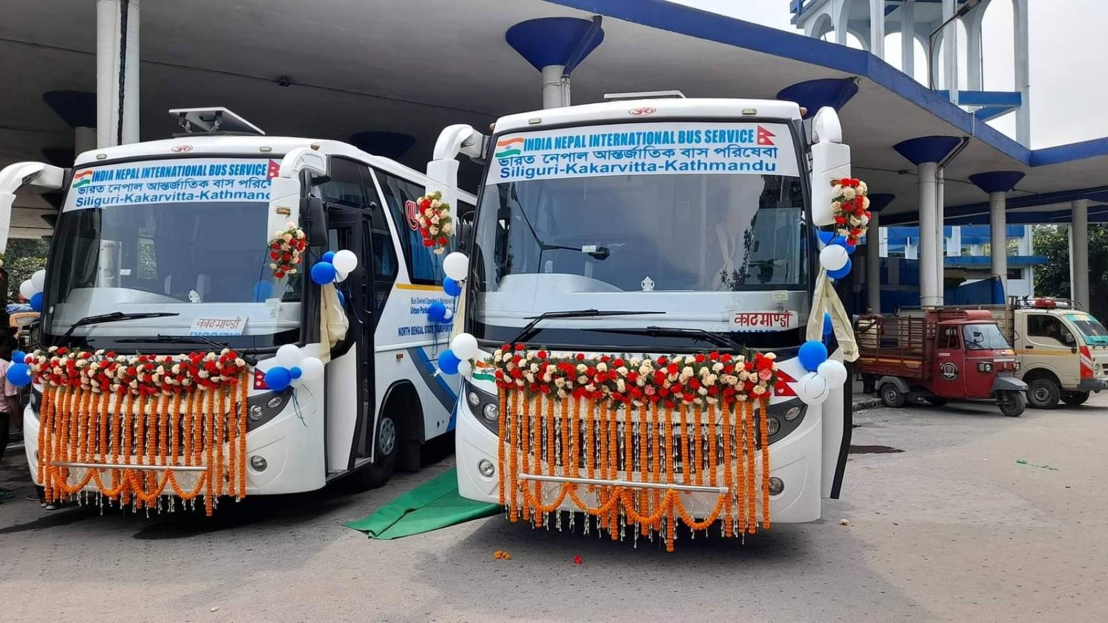 Siliguri-Kakkarvitta-Kathmandu bus service