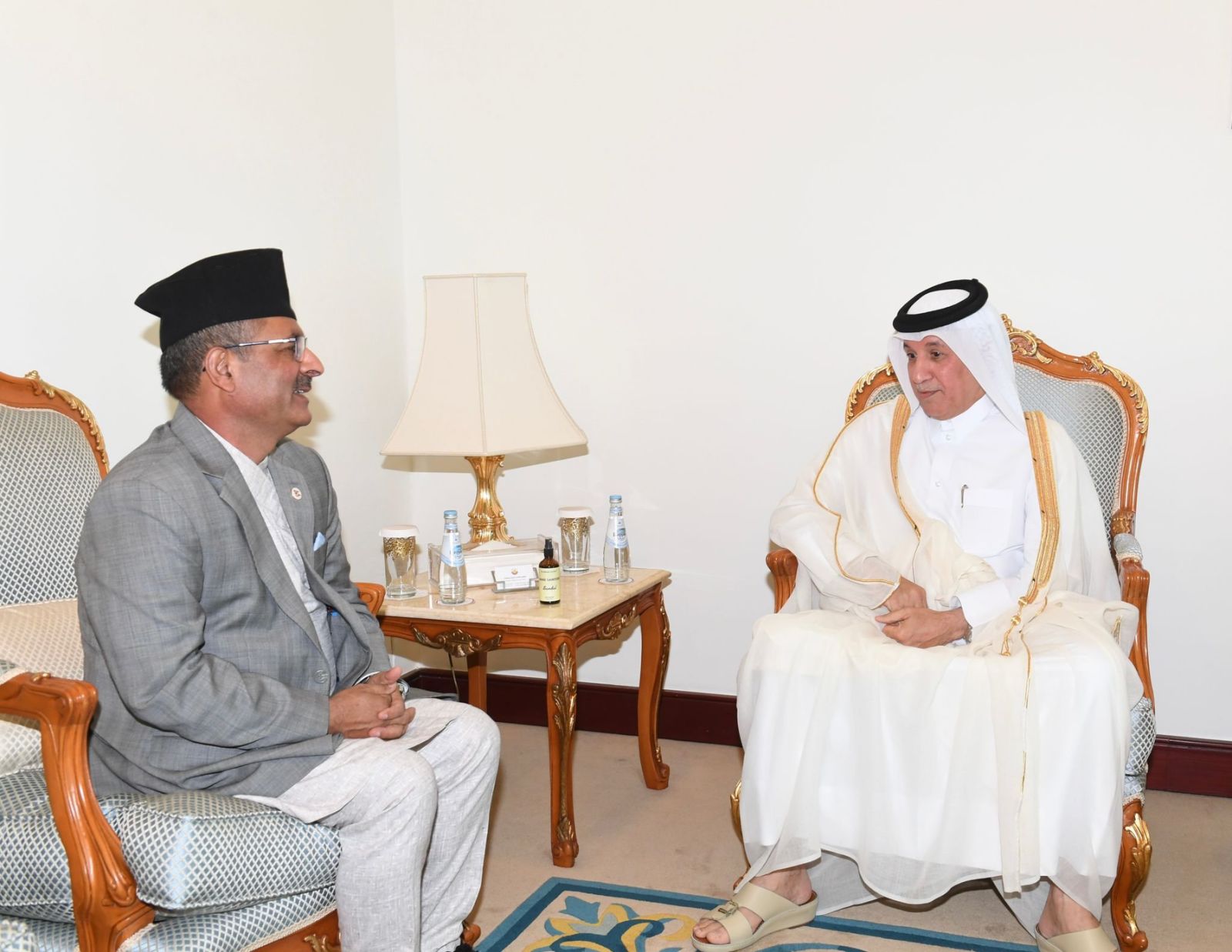 Nepalese Ambassador meets Qatar’s Forgein Minister