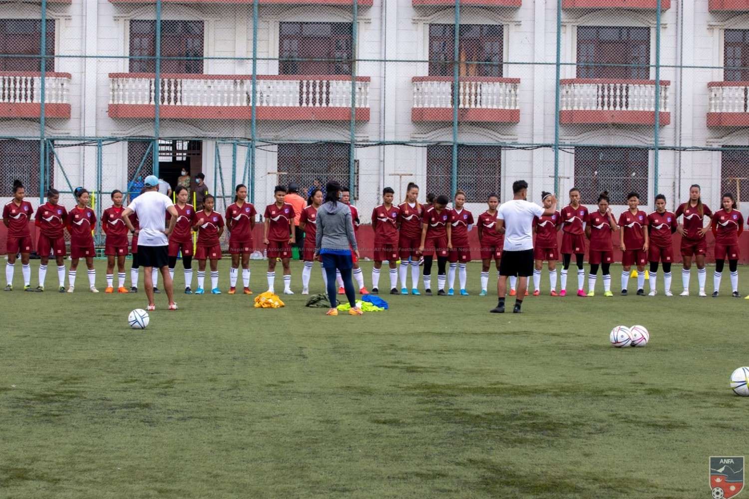 Football Camp for SAFF Women’s Championship