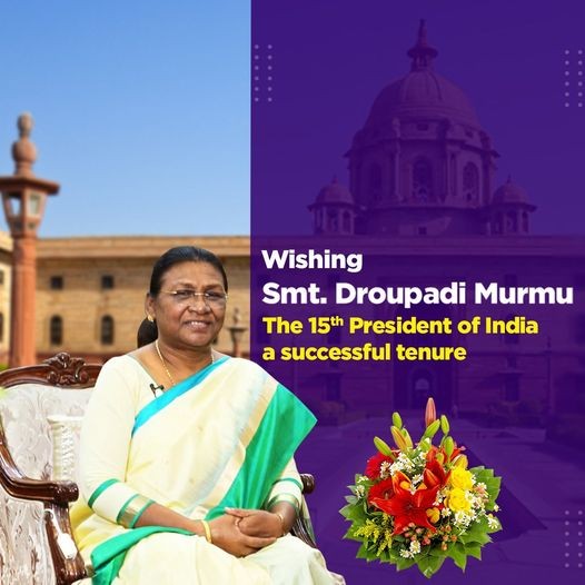 Droupadi Murmu takes oath as India’s 15th President