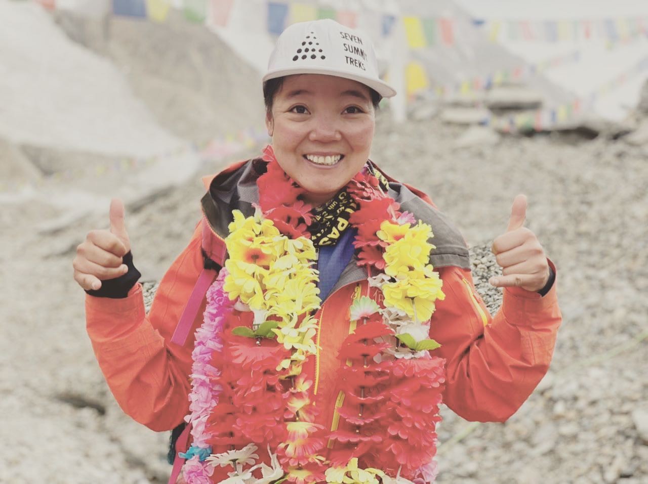 Chinese Female climber breaks record