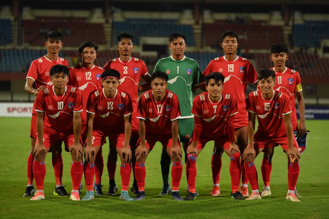 Glimpses of SAFF U20: Nepal Vs India