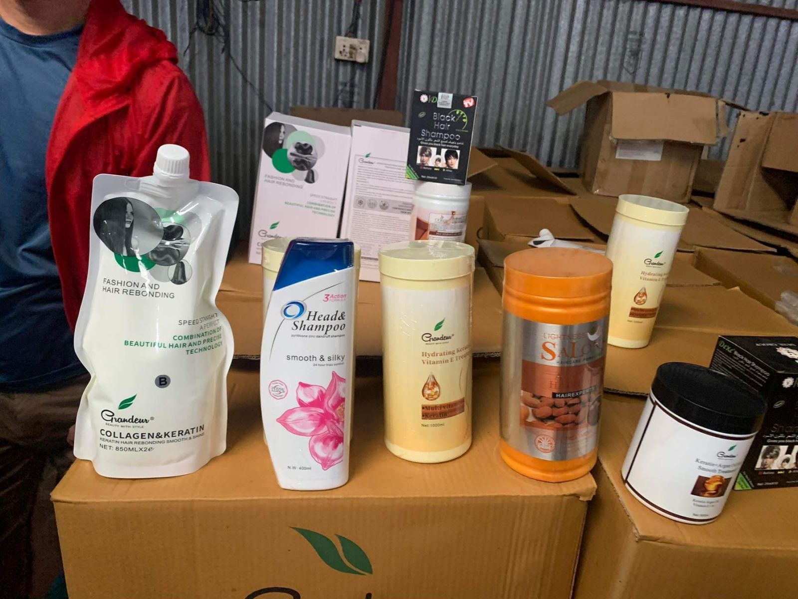 Fake cosmetics factory seized