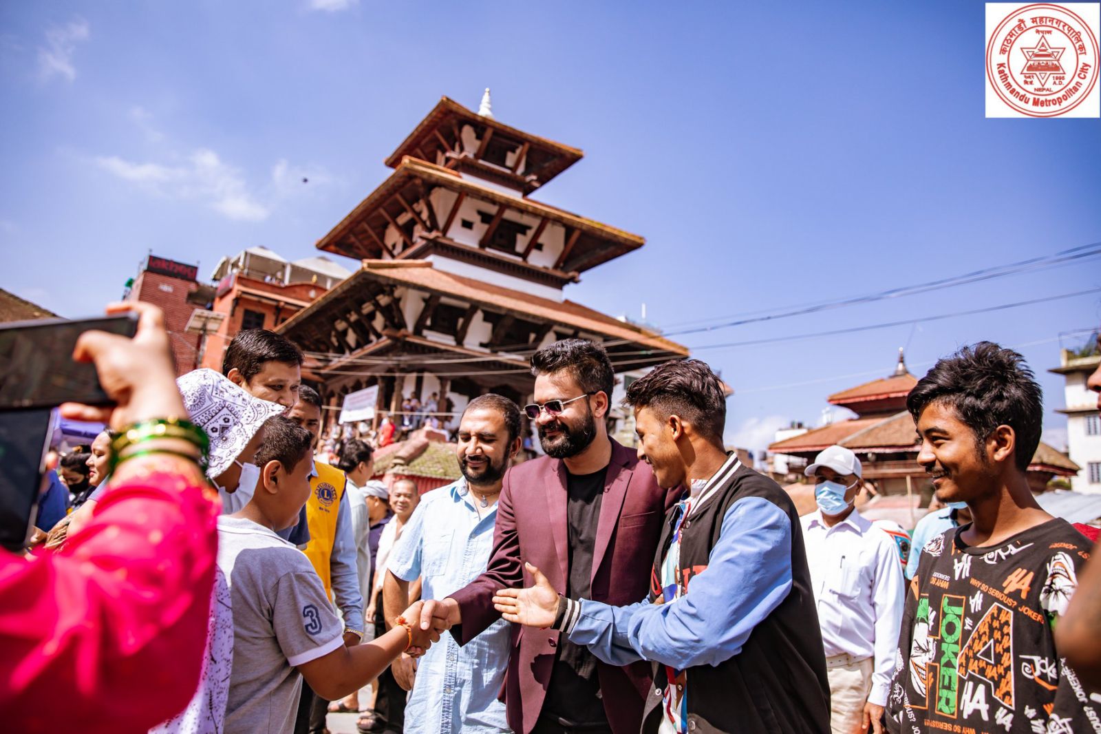 In pics: Mayor Shah at Gaijatra