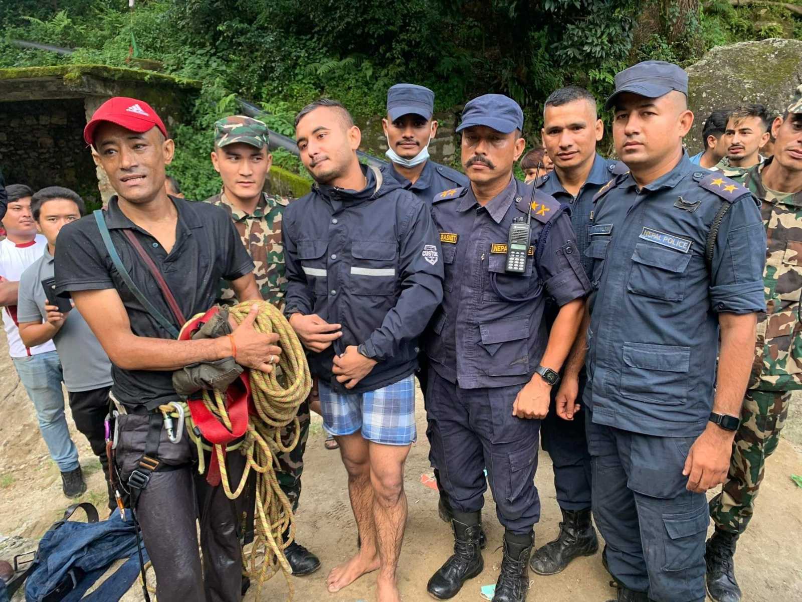 Man swept away in Bagmati River rescued