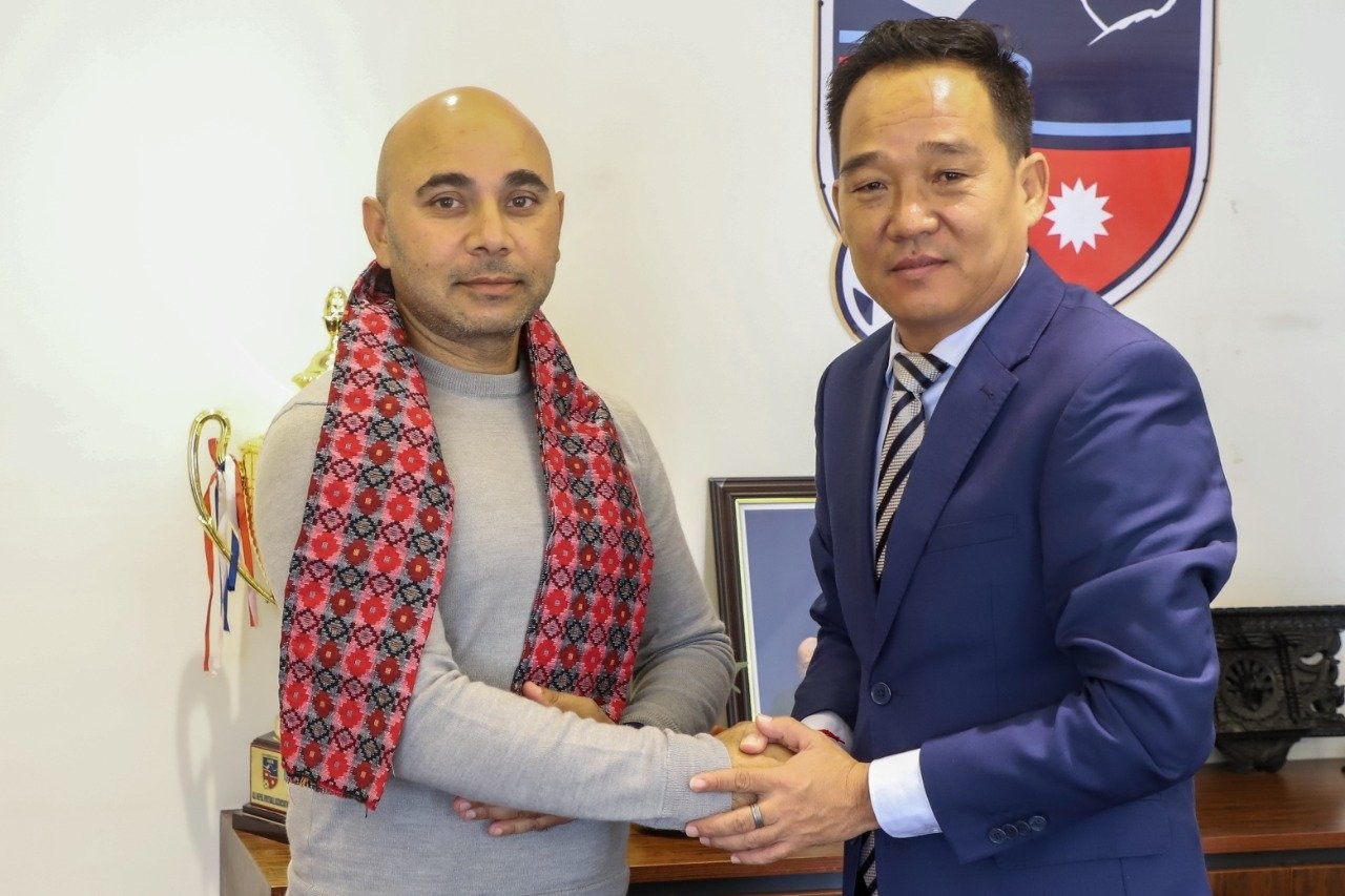 Pradip Humagain welcomed at the ANFA Complex