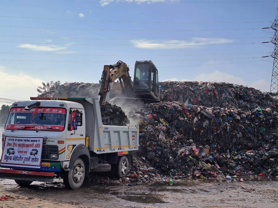 Obstacles in the garbage disposal of Kathmandu removed