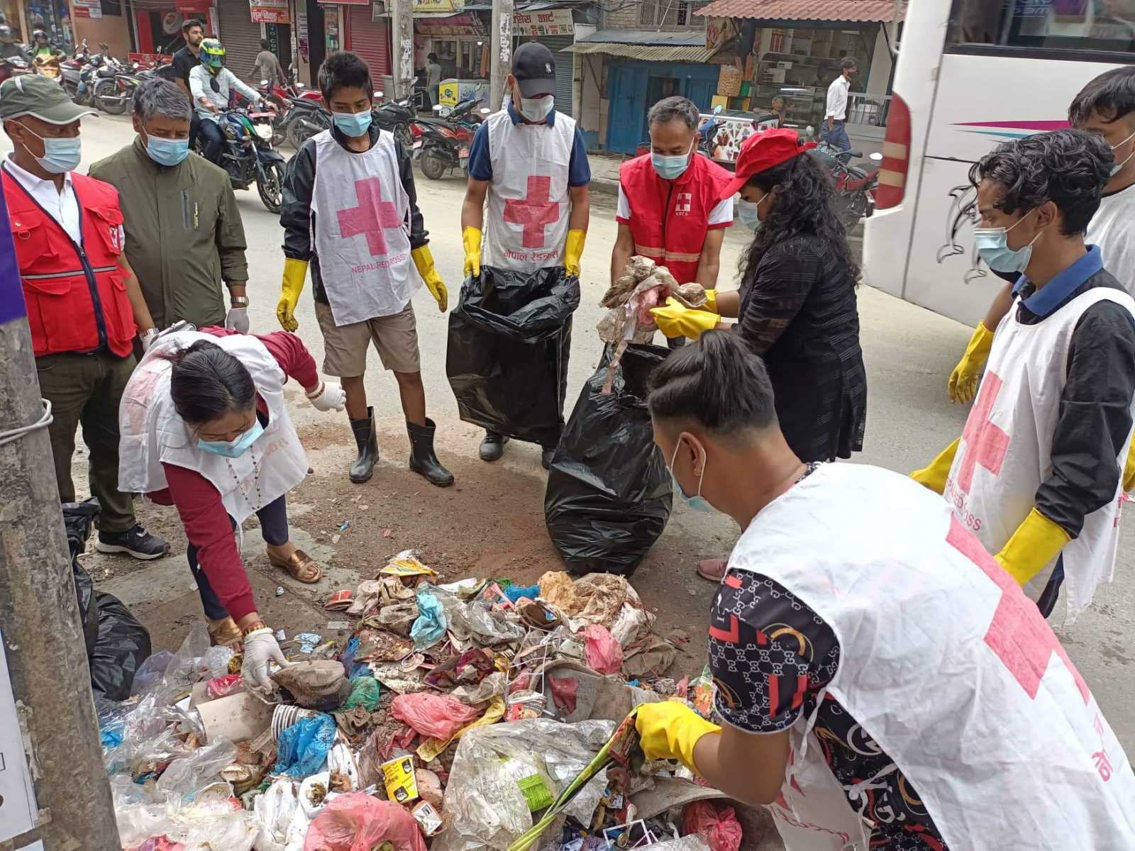 Kathmandu Red Cross begins cleaning campaign