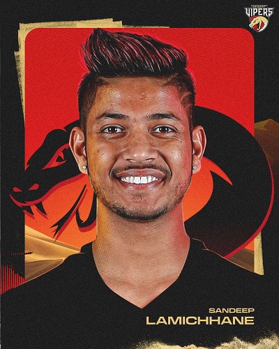 Desert Vipers signed Sandeep Lamichhane for T20 league