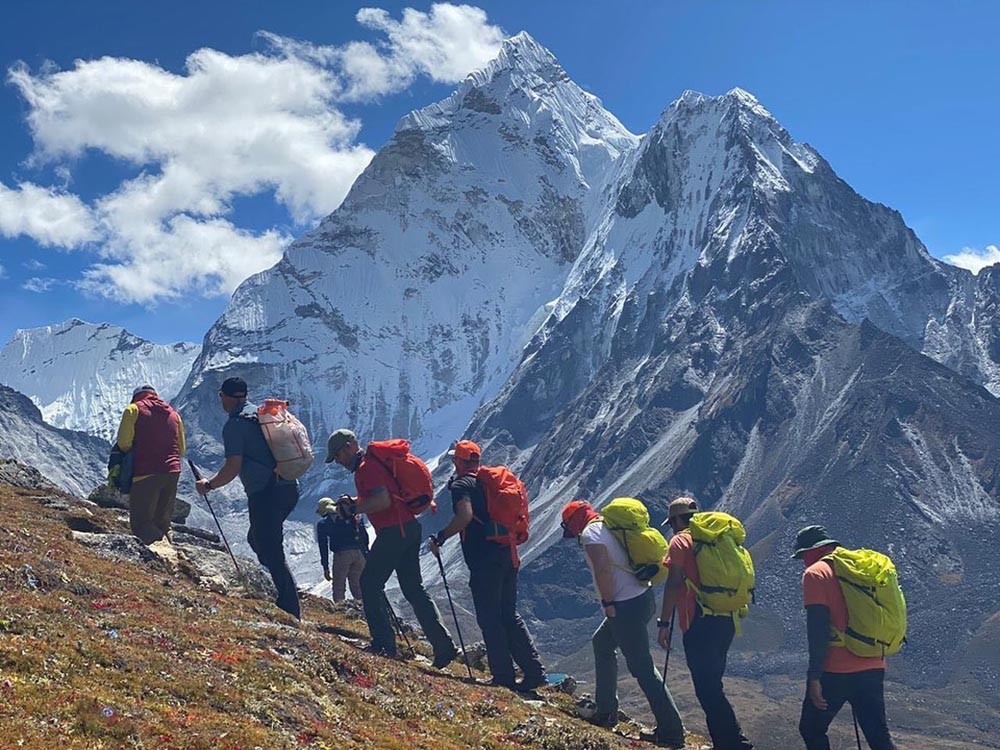 Number of climbers increasing this autumn