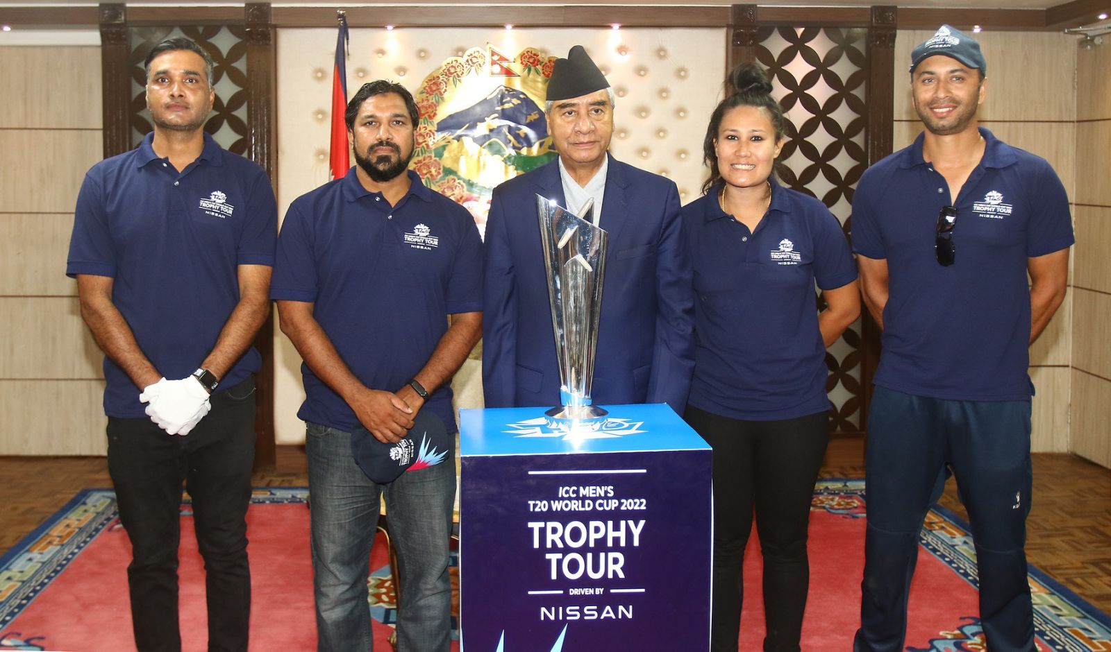 ICC Men’s T20 World Cup trophy to tour Nepal