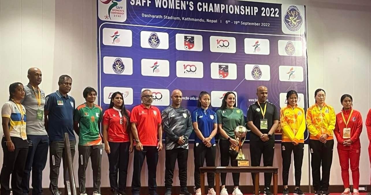 All seven teams ready for SAFF Women’s Championship