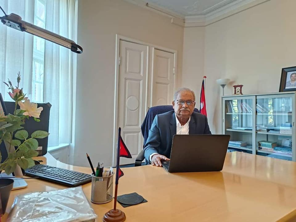 The work was started by Yadav, Ambassador of Nepal in Denmark