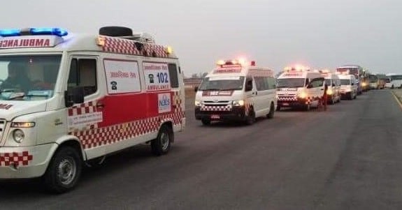 Free ambulance service in Kathmandu