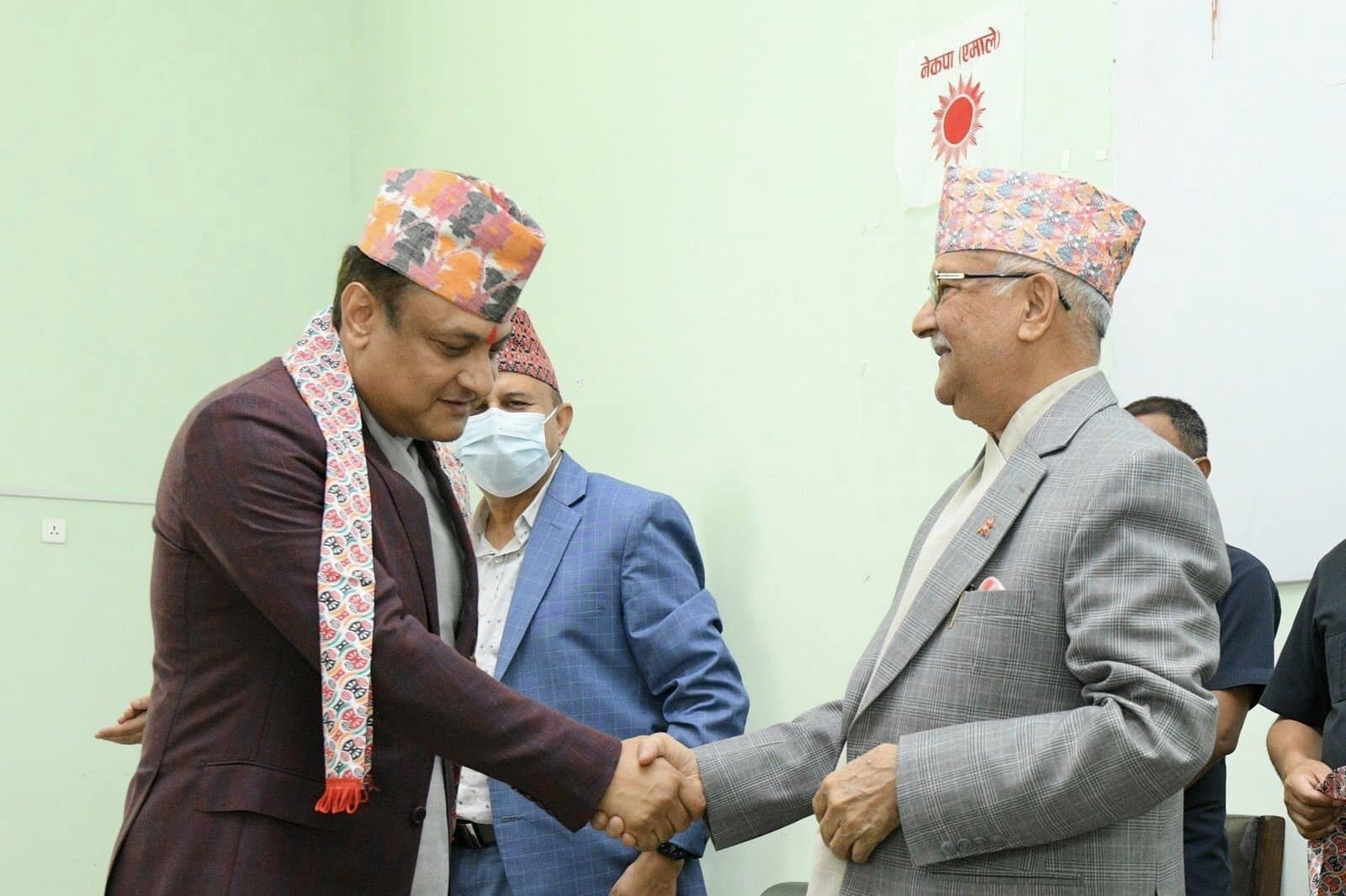 Former Inspector General of Police Sarbendra Khanal has joined CPN-UML