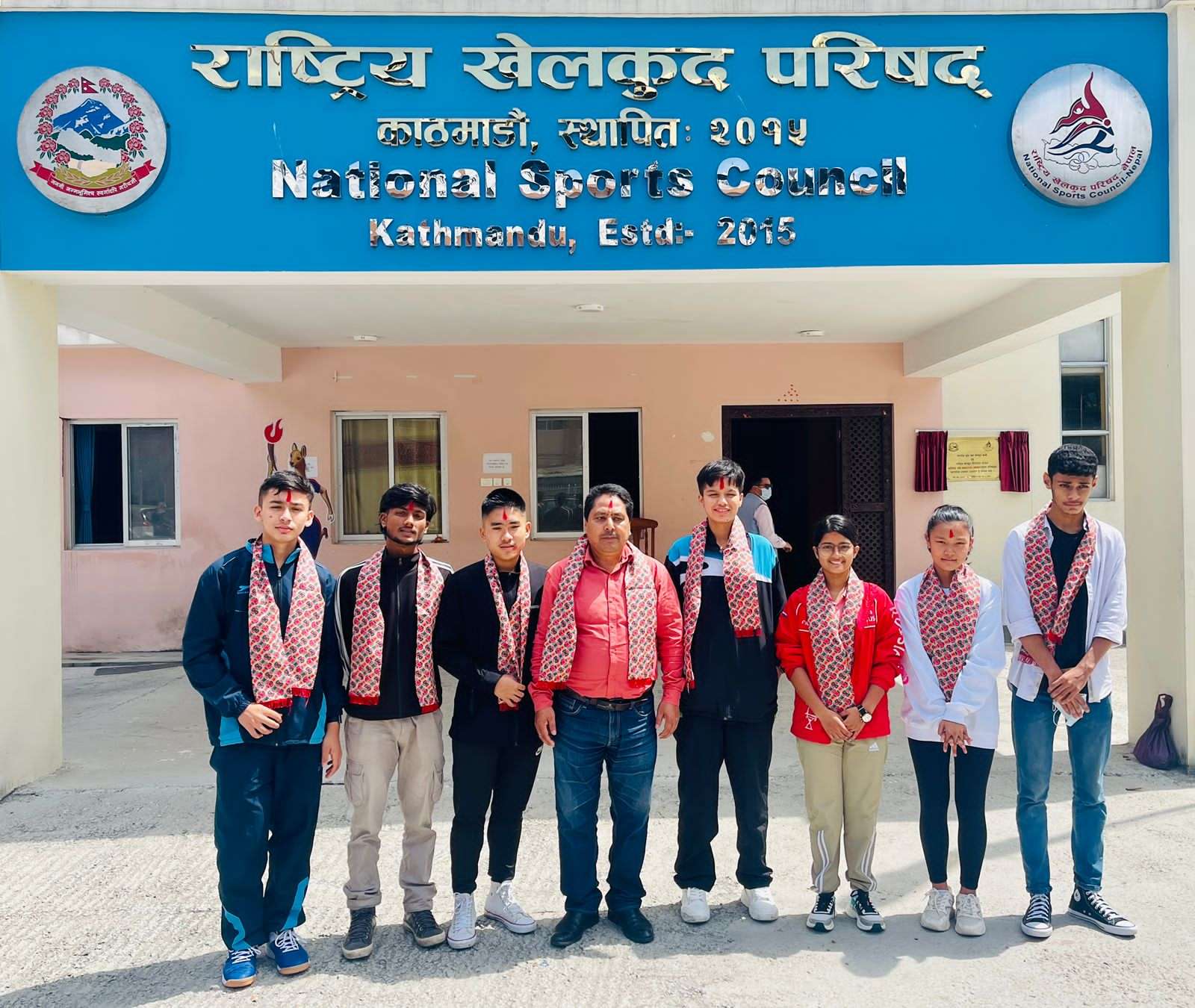 Farewell to Nepali Badminton Team