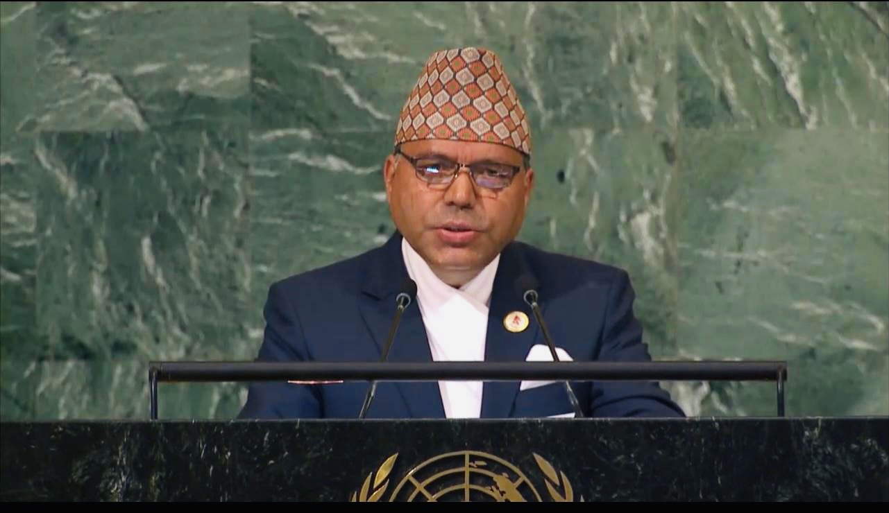 Foreign Secretary Mr. Bharat addressed the 77th session of the U.N. General Assembly in New York