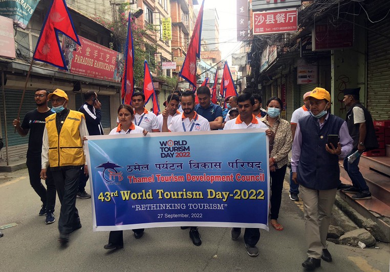 World Tourism Day marked at Thamel