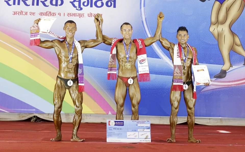 Men’s Bodybuilding updates of 9th national games.