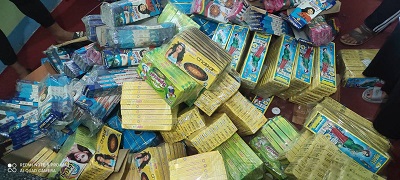 Police seizes firecrackers worth 7K