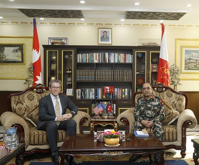 Meeting between Commander-in-Chief and US Ambassador