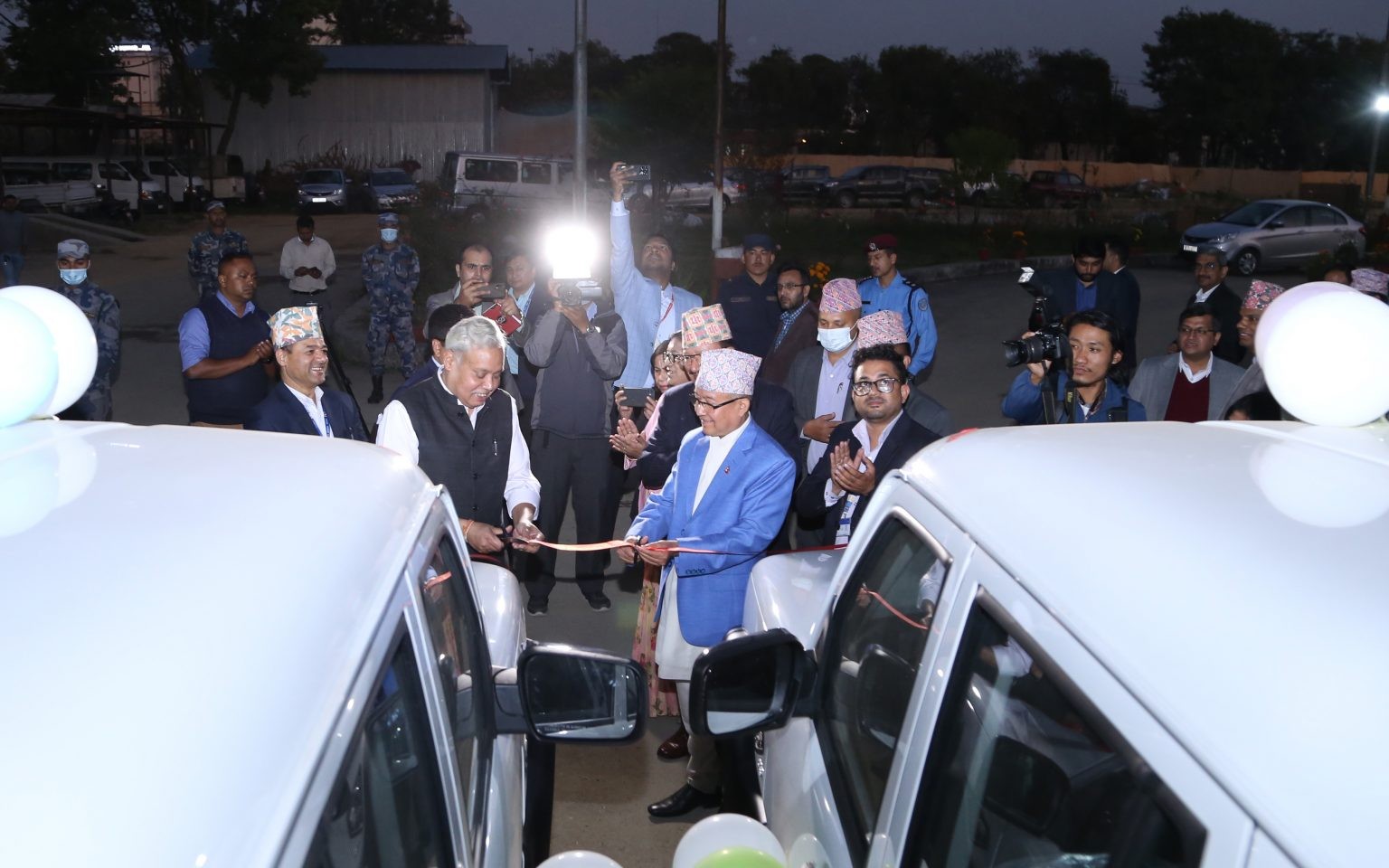 Govt of India provides 80 vehicles to EC