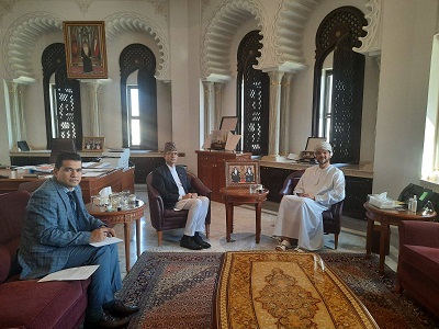 Officials of Nepal and Oman met