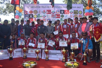 ‘First Shivapuri Trial Run and Cycling’ competition concluded