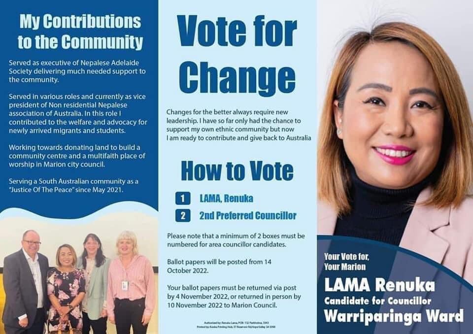 Nepalese woman wins Australian election