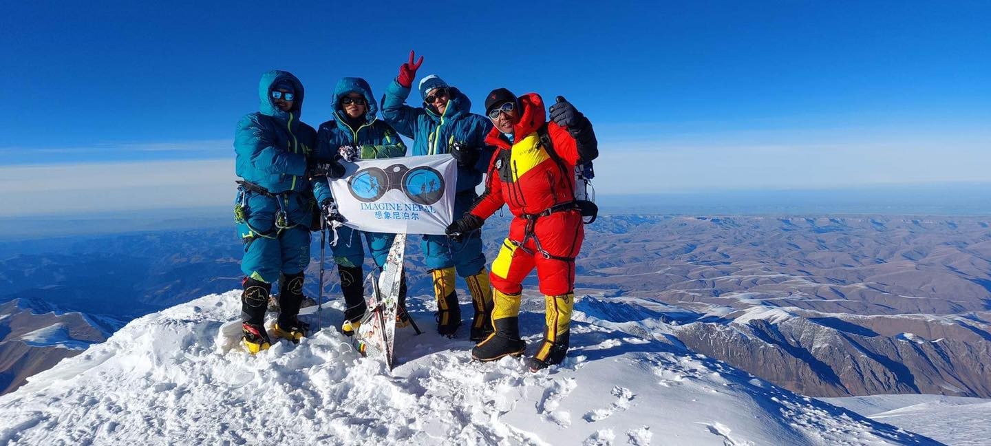 Nepali sisters set record by climbing Mt. Elbrus