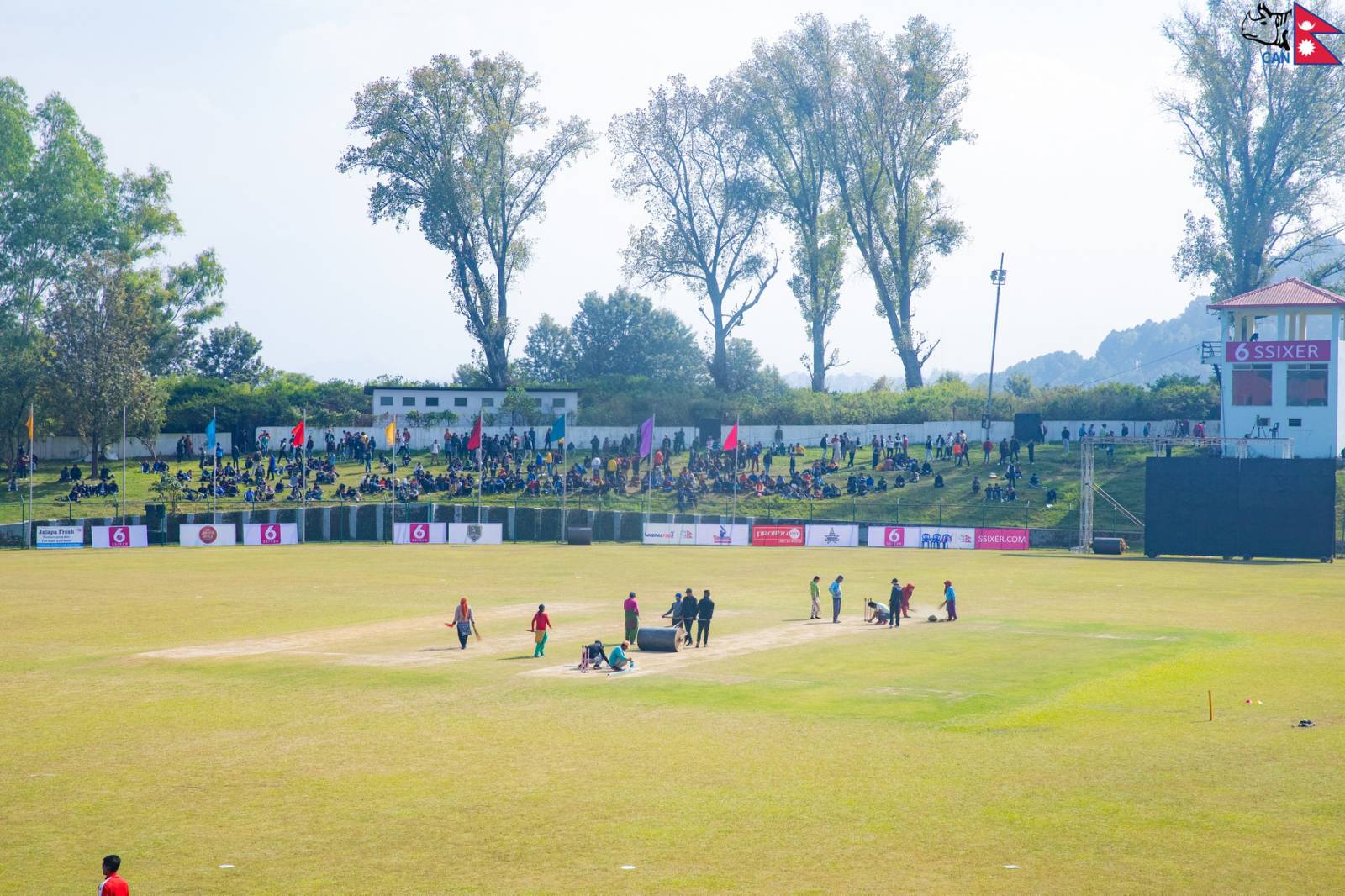 Gallery: Nepal VS UAE, First ODI match