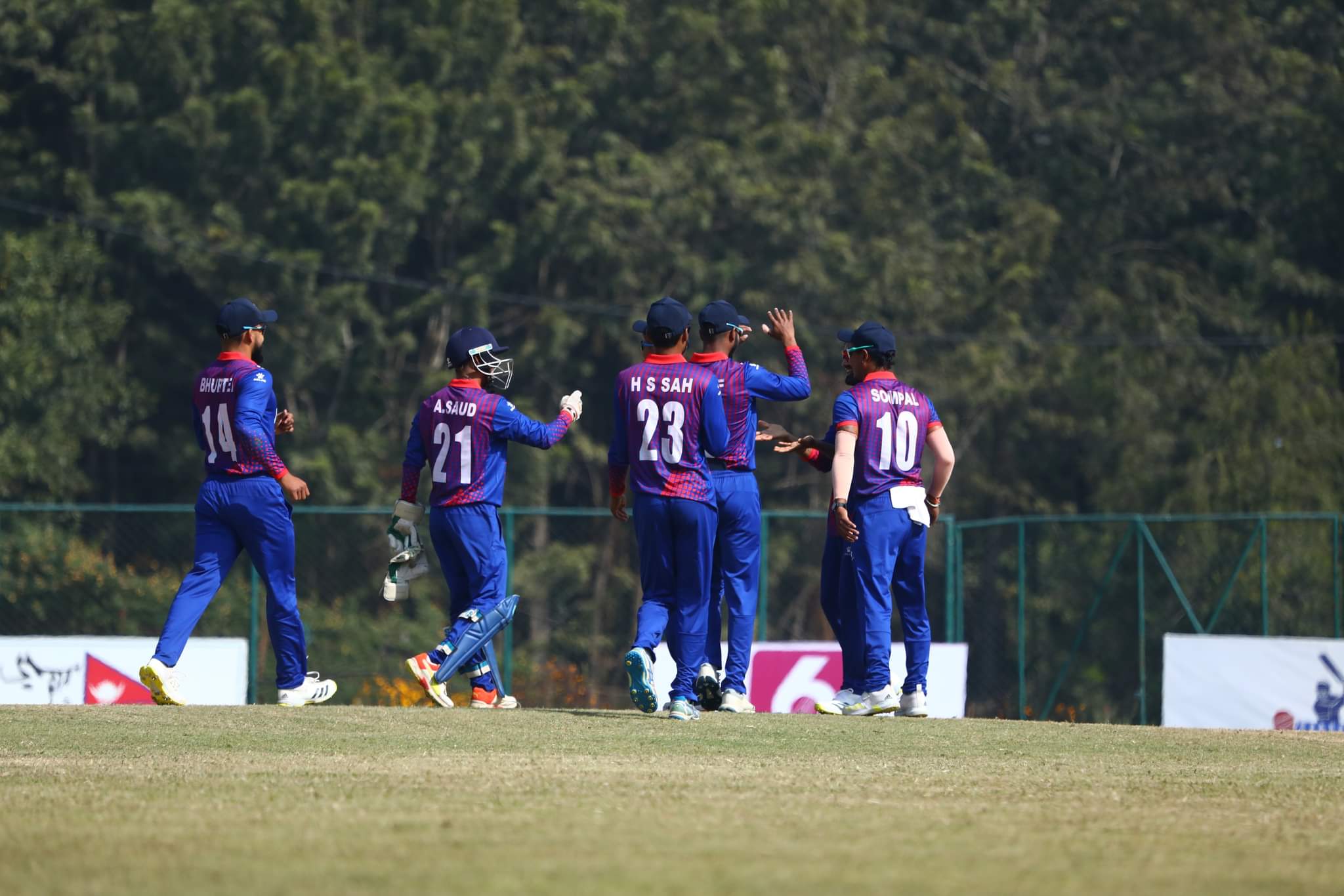 UAE present target of 264 runs for Nepal