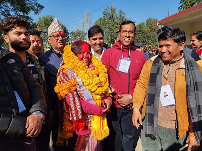 Maoist’s Rekha Sharma wins from Dang-2